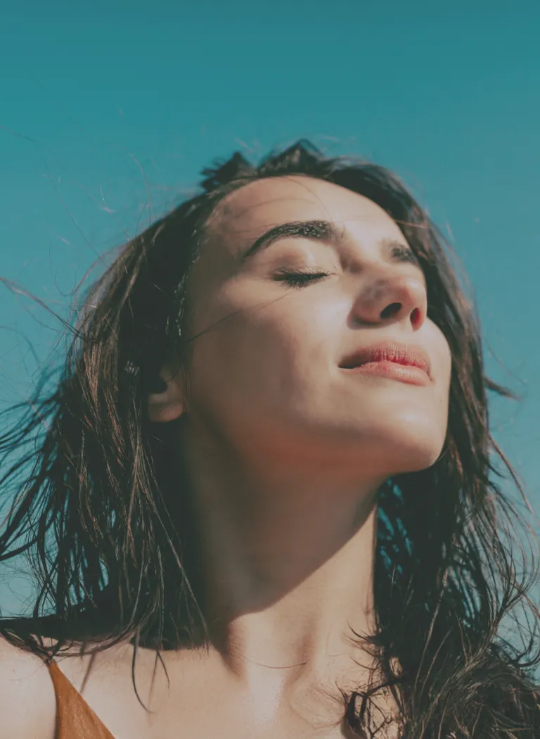 Wellness und Wellbeing Hintergrunsbild Mobil